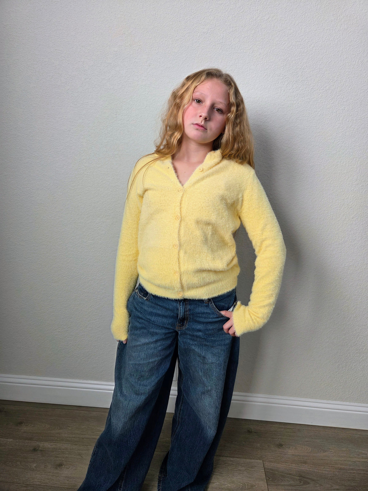 Buttercup Soft Yellow Cardigan