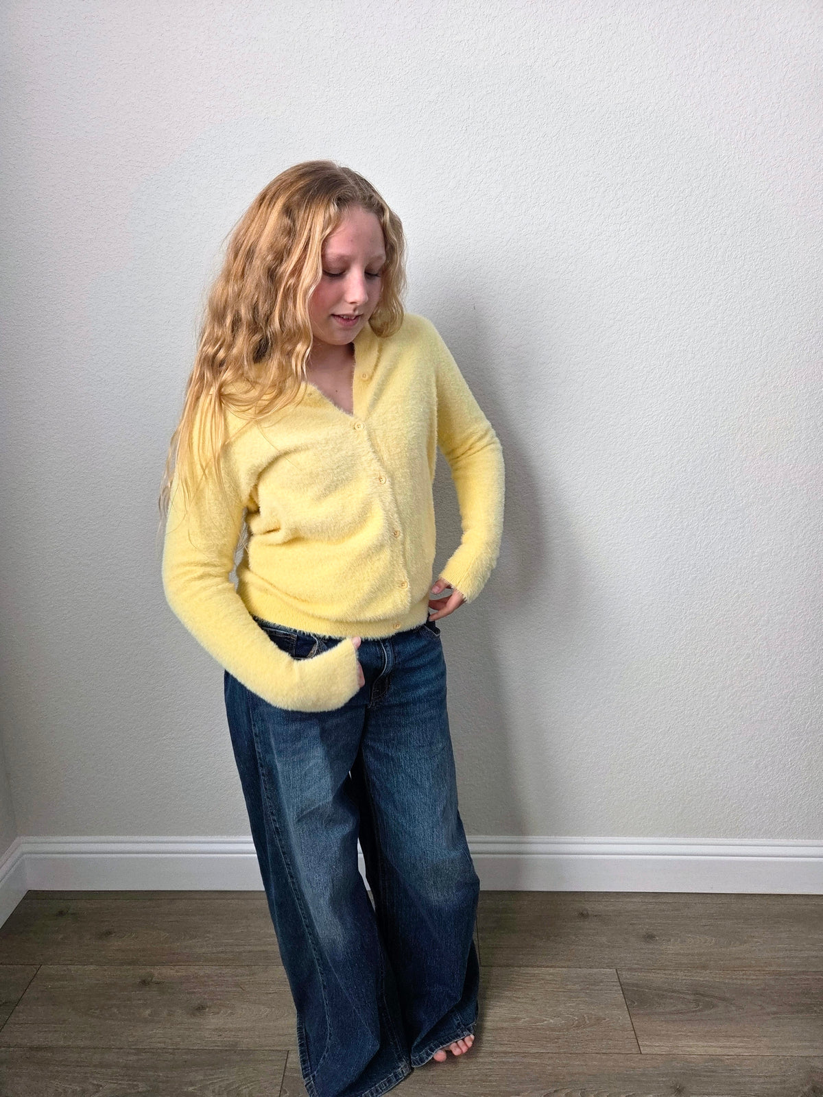Buttercup Soft Yellow Cardigan