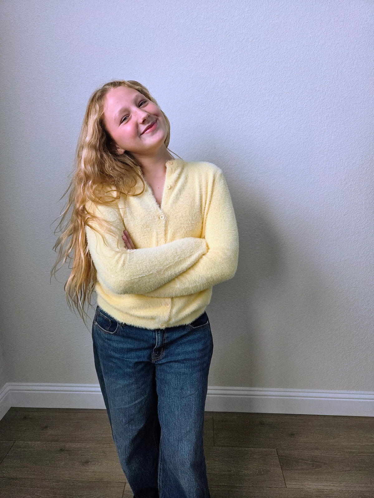 Buttercup Soft Yellow Cardigan