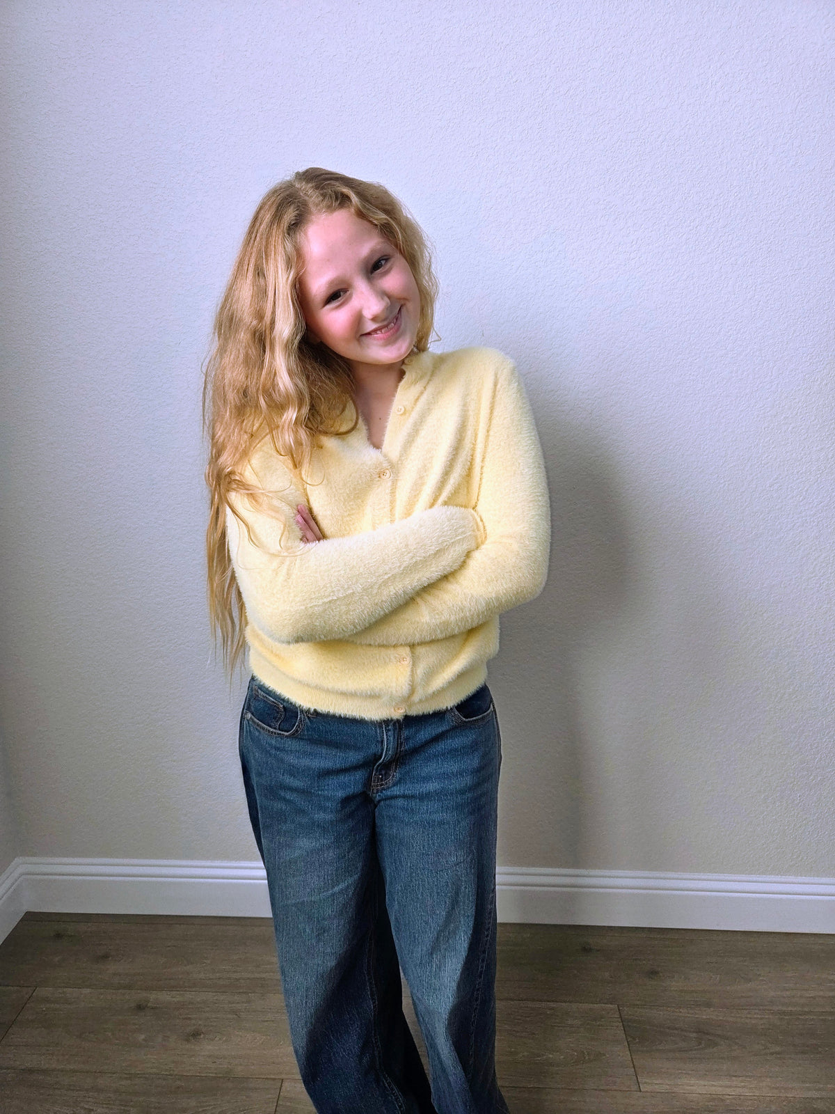 Buttercup Soft Yellow Cardigan