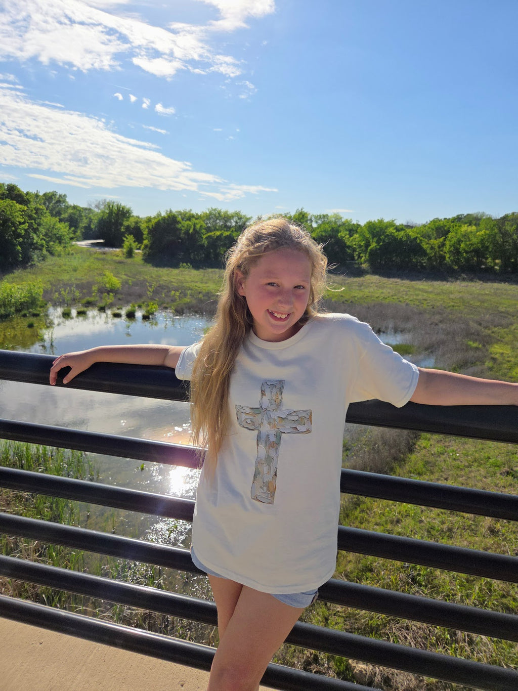 Soft Faith Cross Tee