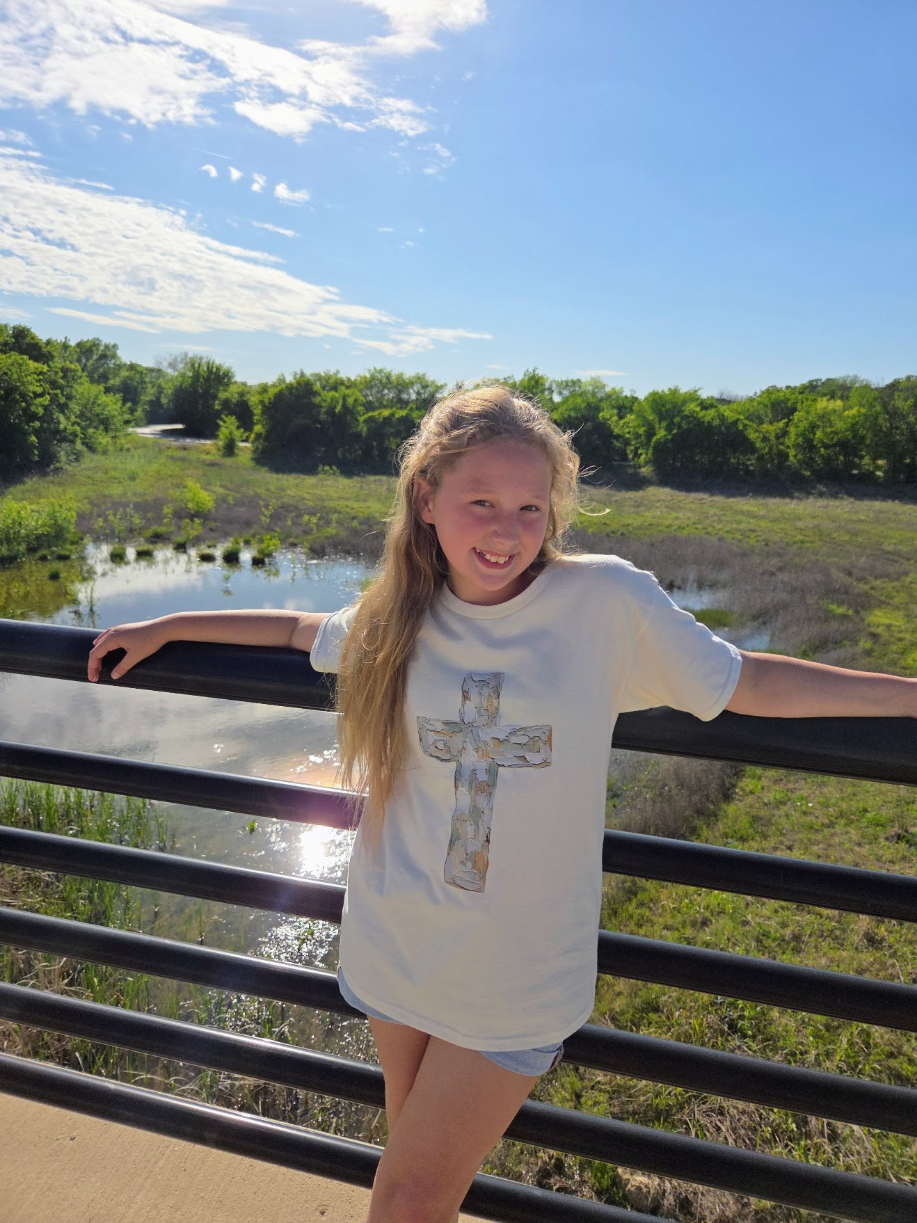Soft Faith Cross Tee