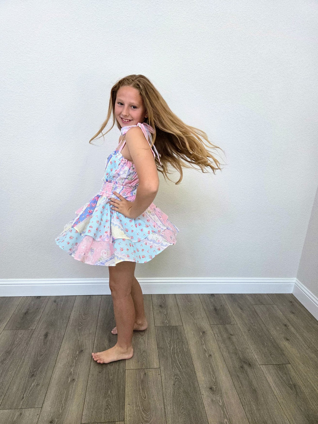 Pastel Patchwork Romper