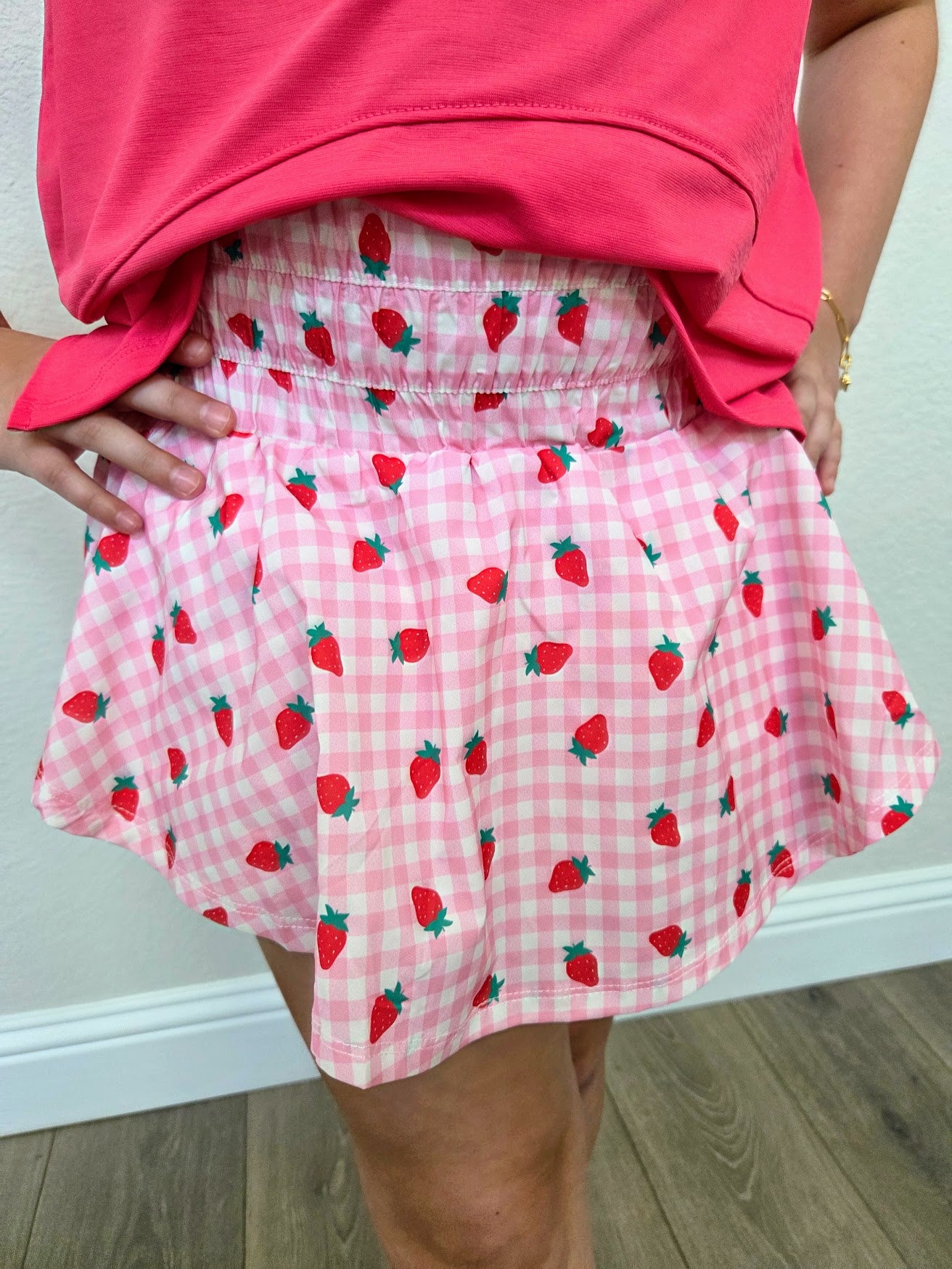 Sweet Strawberry Skort