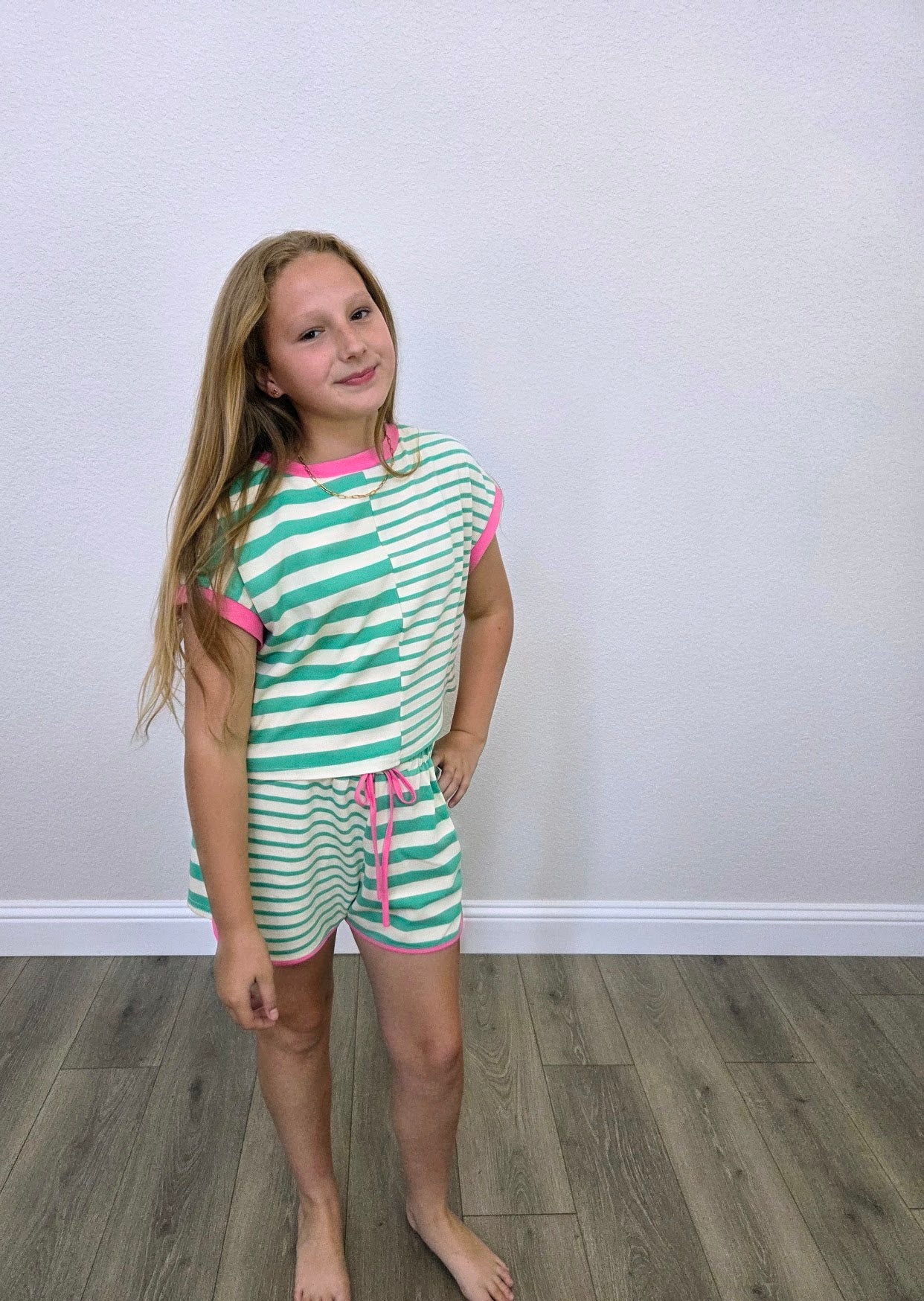 Stripe Color Block Top