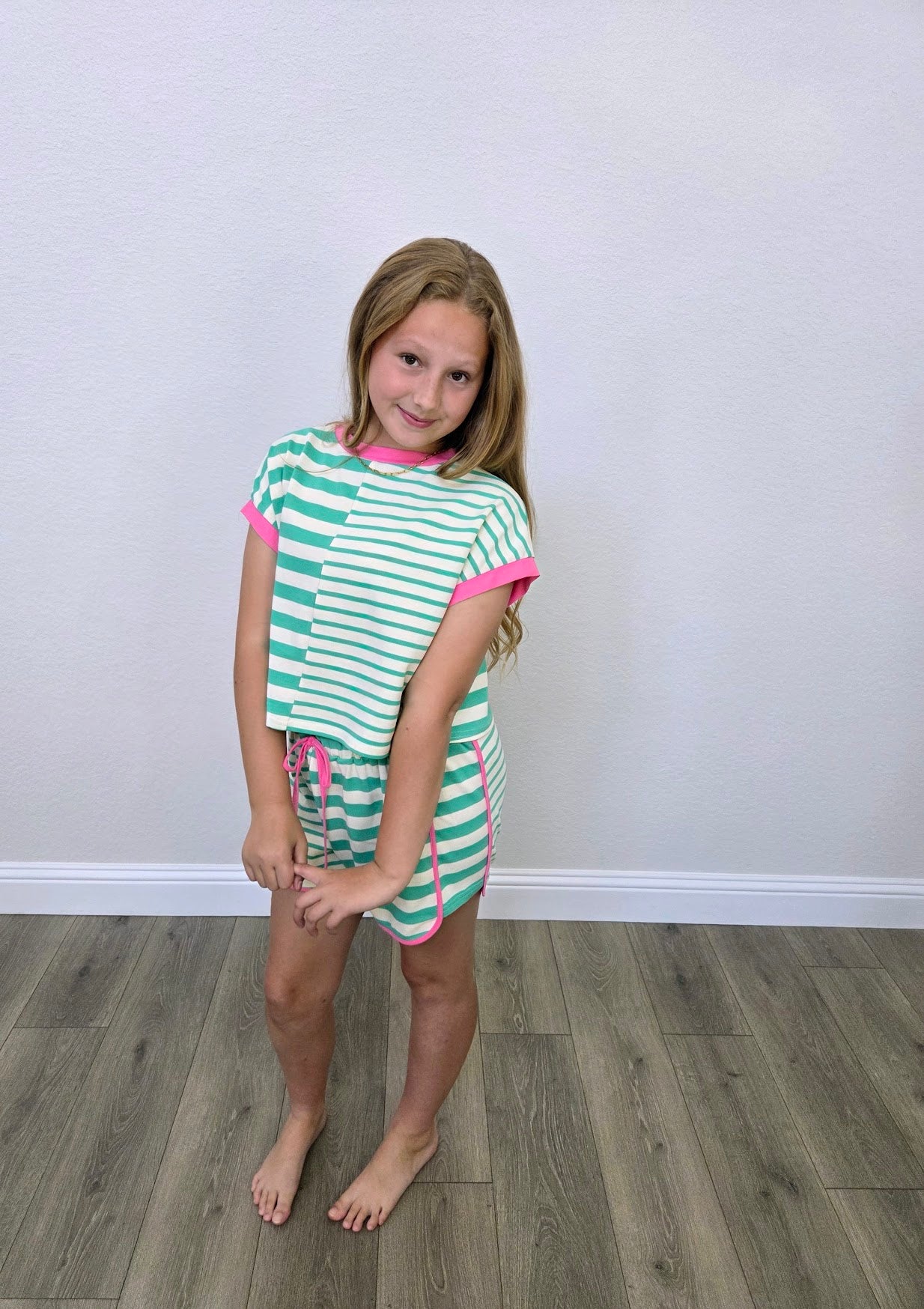 Stripe Block Shorts