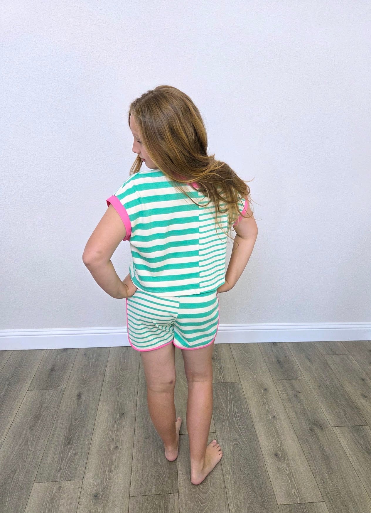 Stripe Block Shorts