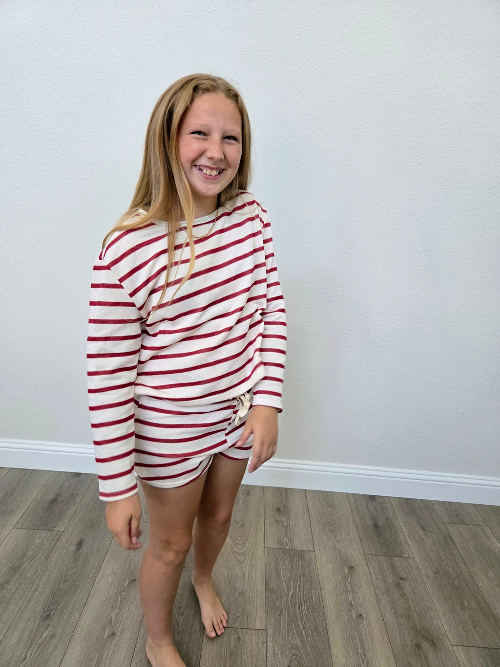 Stripe French Terry Set