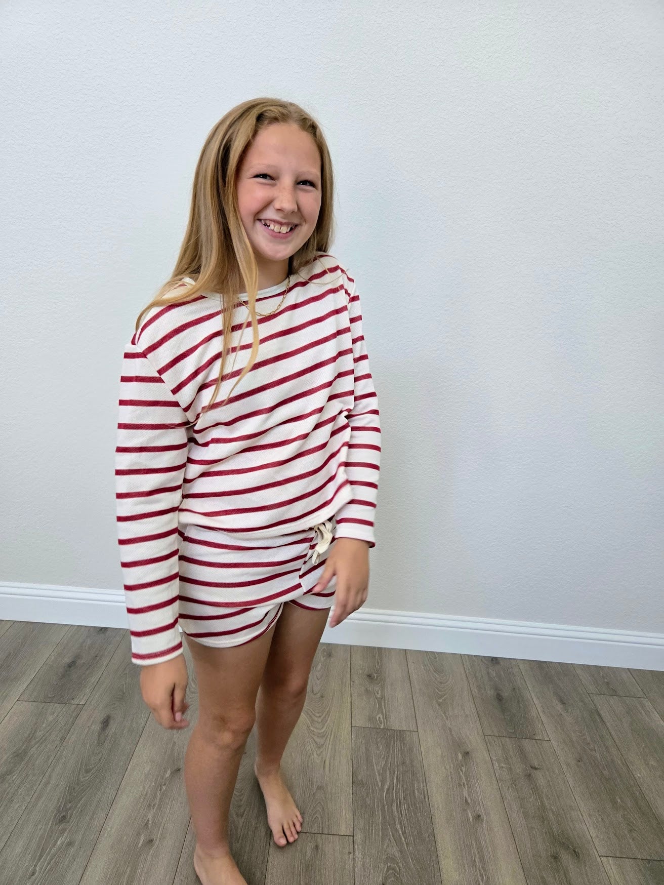 Stripe French Terry Set
