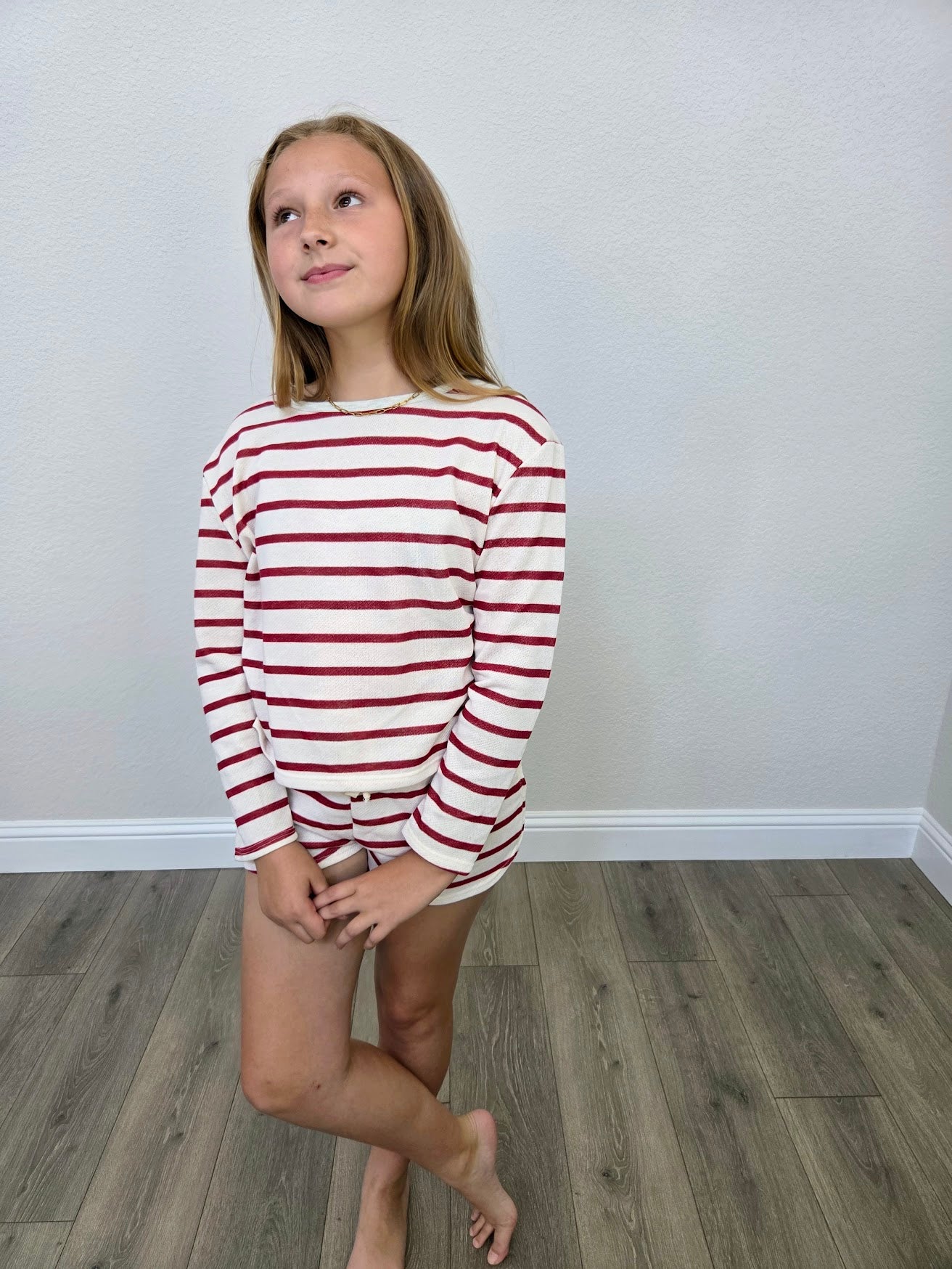 Stripe French Terry Set