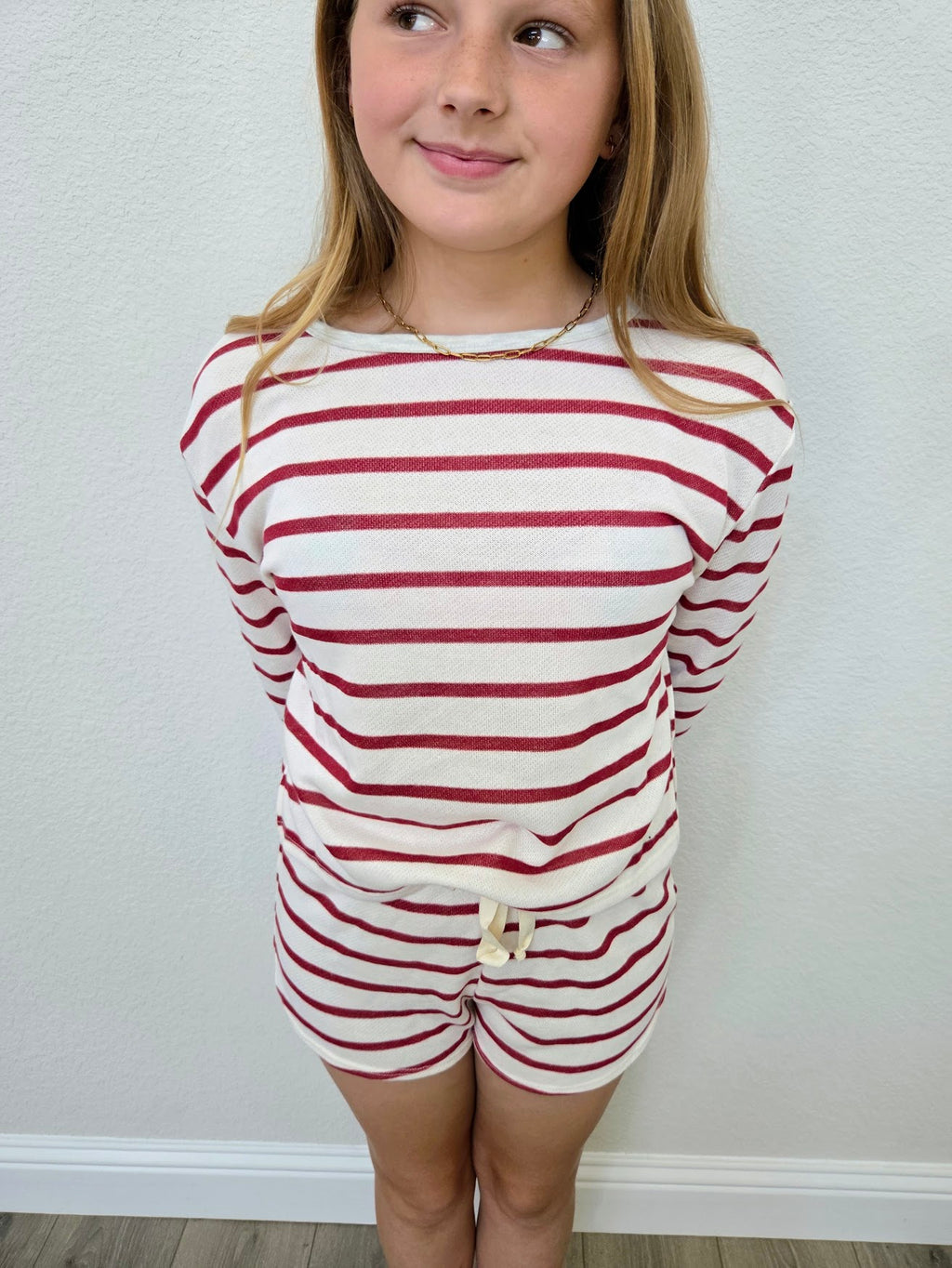 Stripe French Terry Set