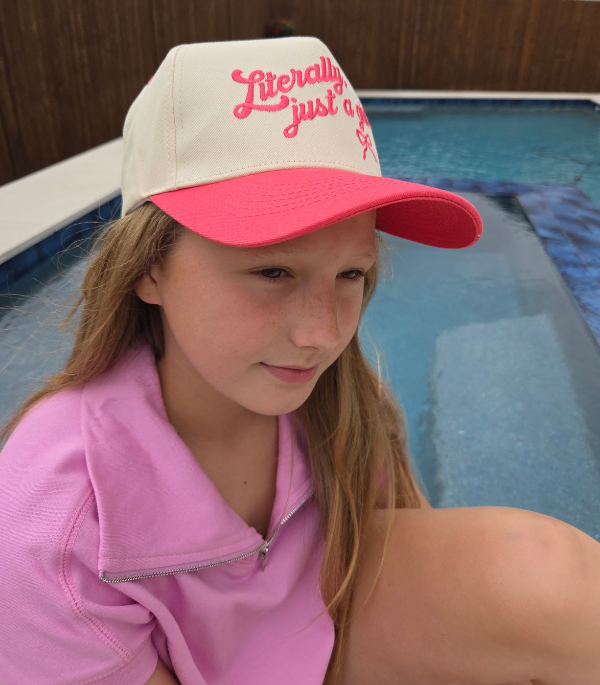 Literally Just a Girl Cap
