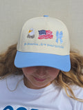 Go America Canvas Cap