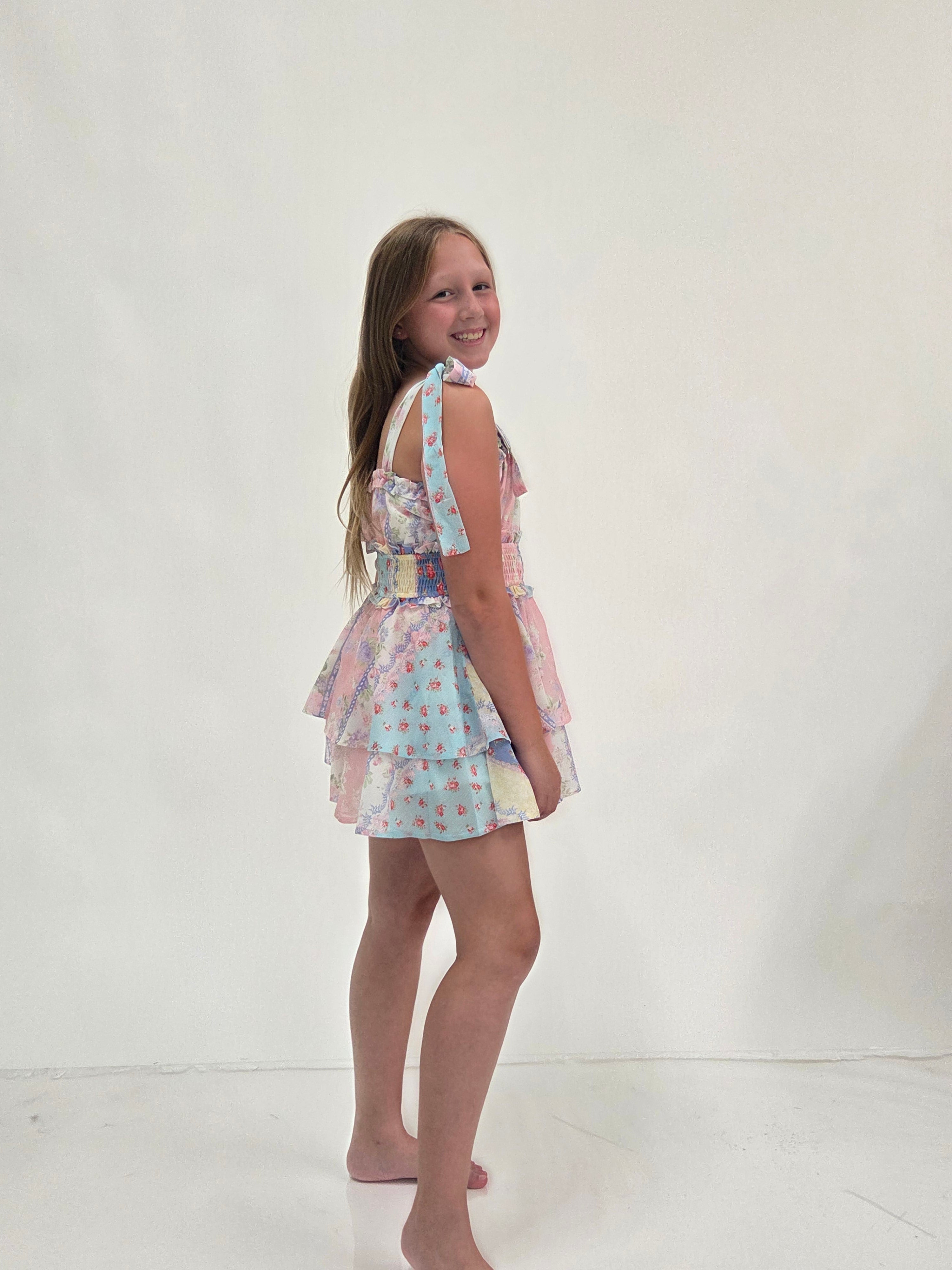 Pastel Patchwork Romper