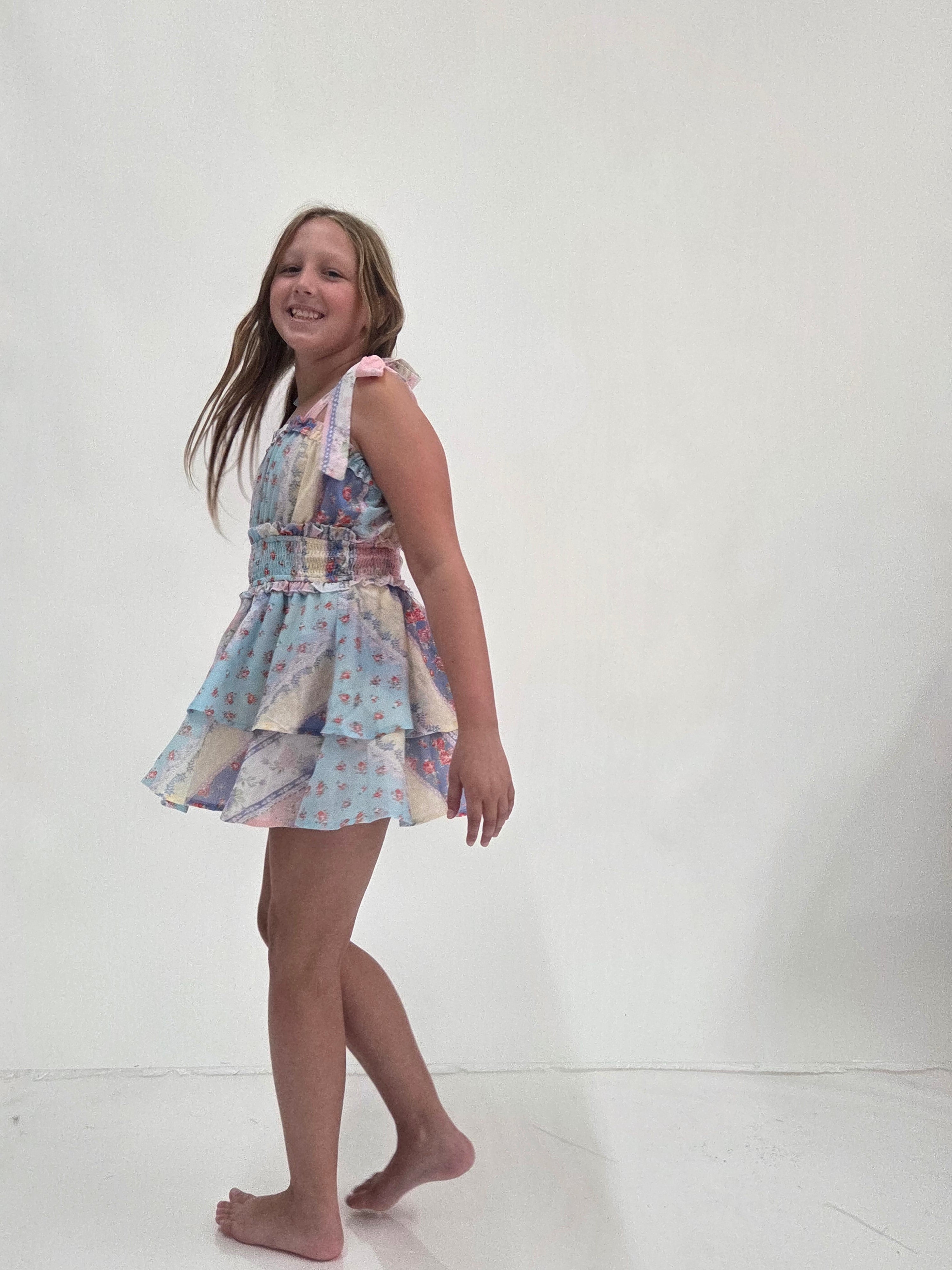 Pastel Patchwork Romper