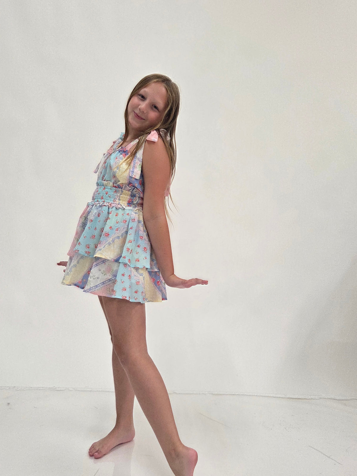 Pastel Patchwork Romper