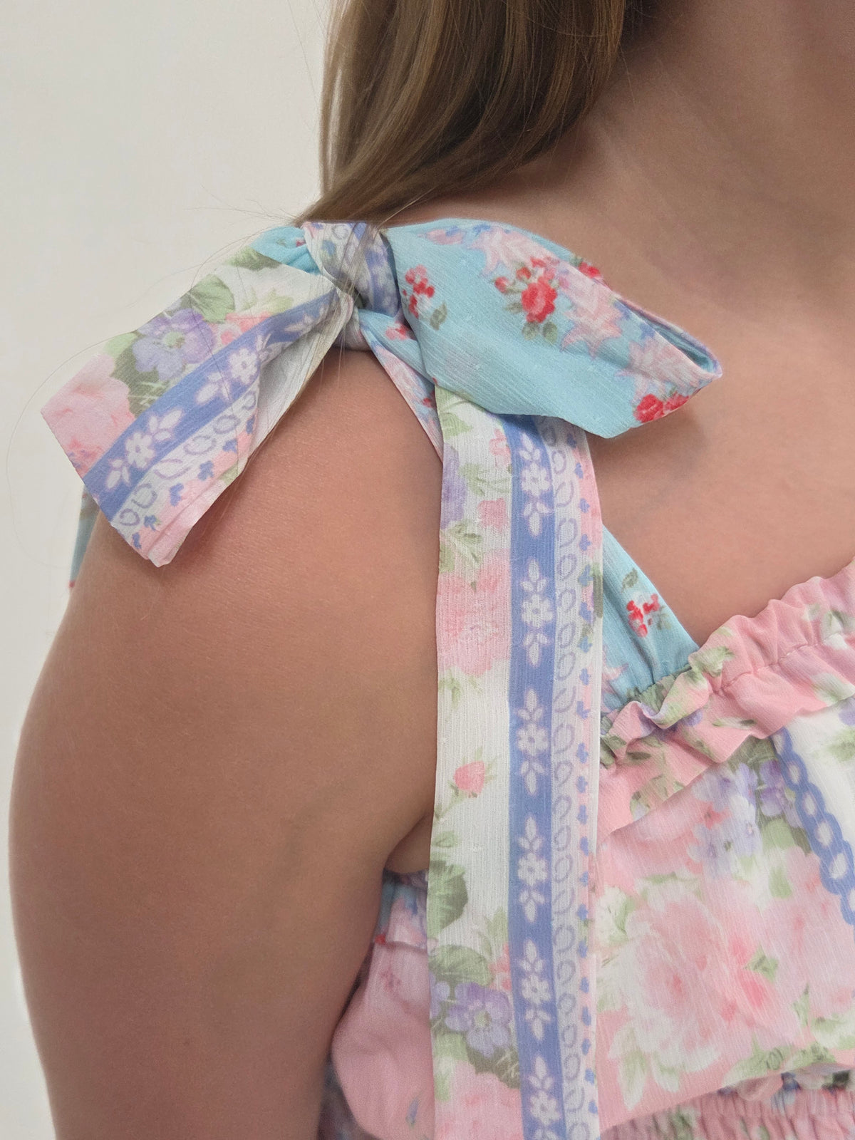 Pastel Patchwork Romper