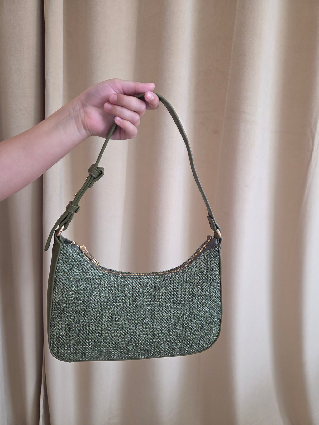 Eden Olive Mini Shoulder Bag