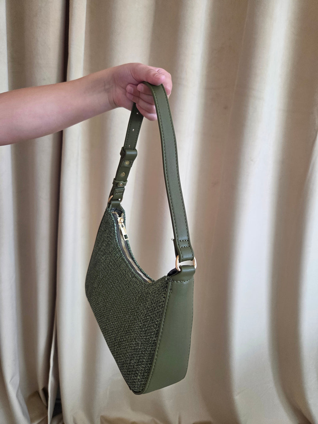 Eden Olive Mini Shoulder Bag