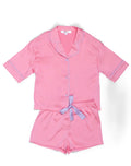 Kids Silky Bubblegum Short Sleeve Short Set