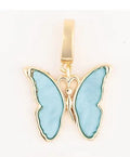 Blue Butterfly Charm
