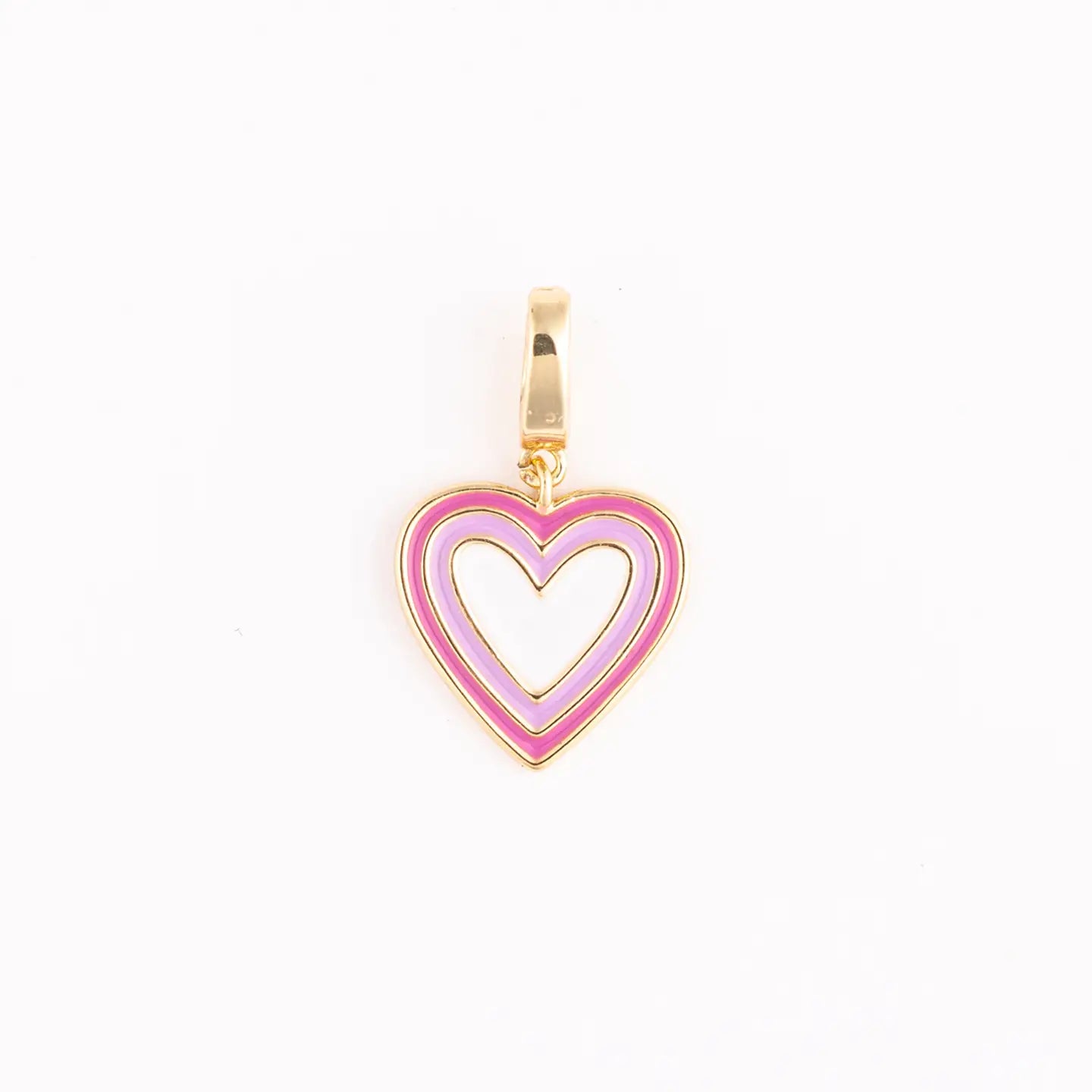 Charm Luxe Pink Heart