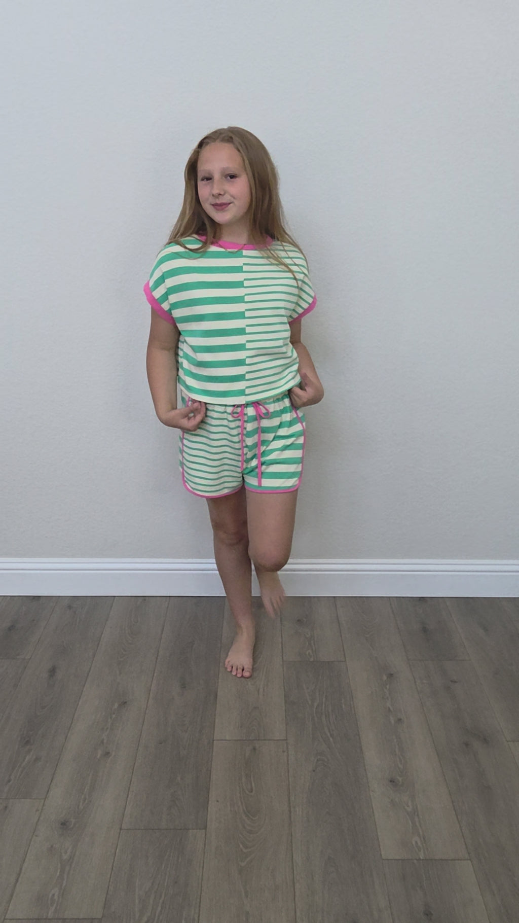 Stripe Block Shorts