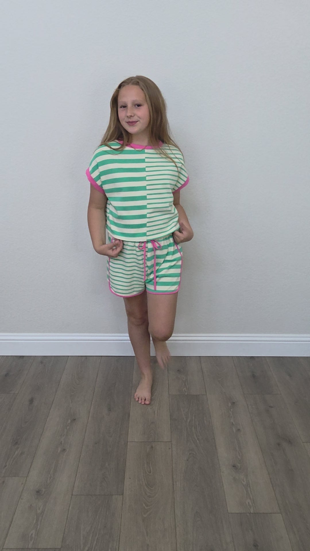 Stripe Block Shorts