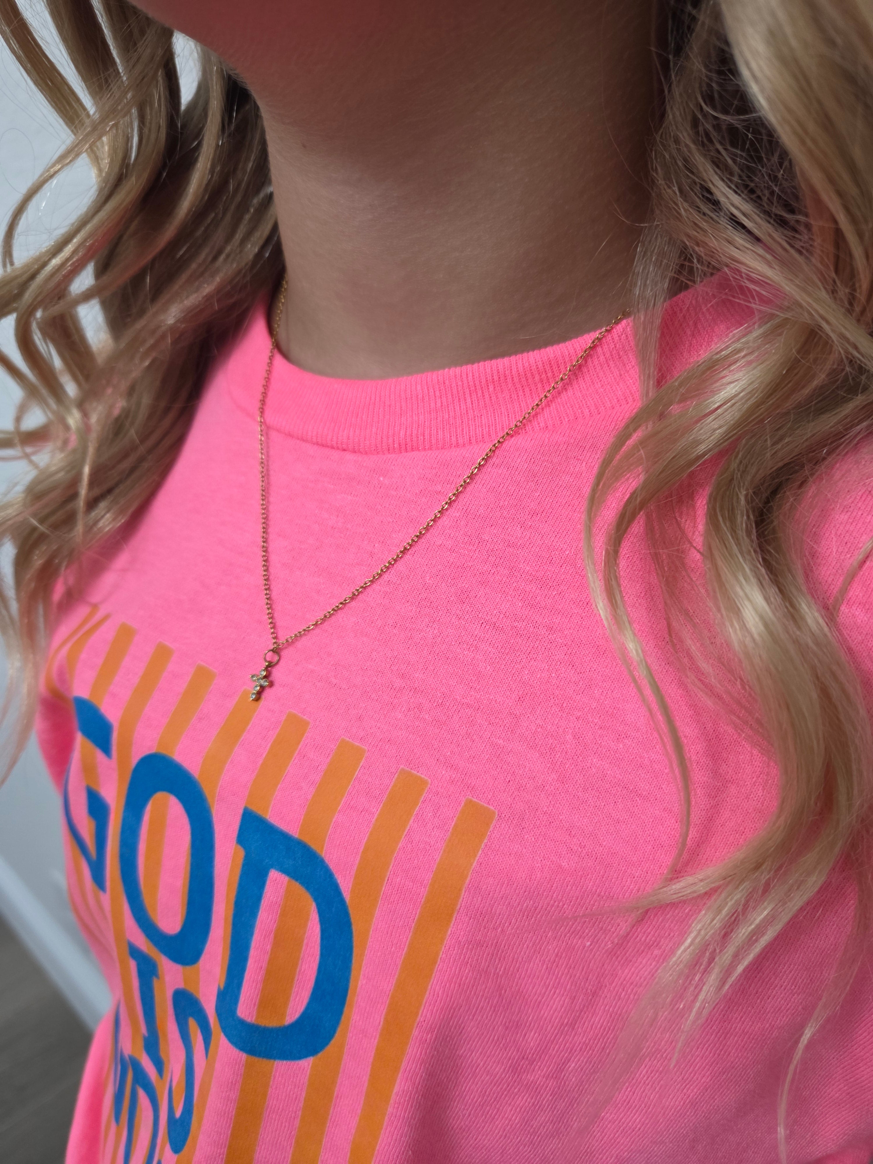 Carly Cross Gold