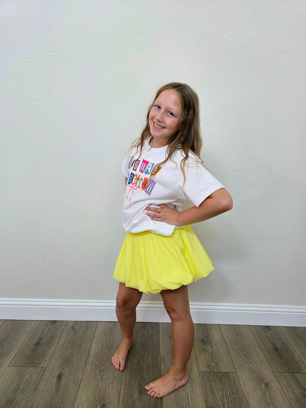 Court Bubble Skirt - Citrine