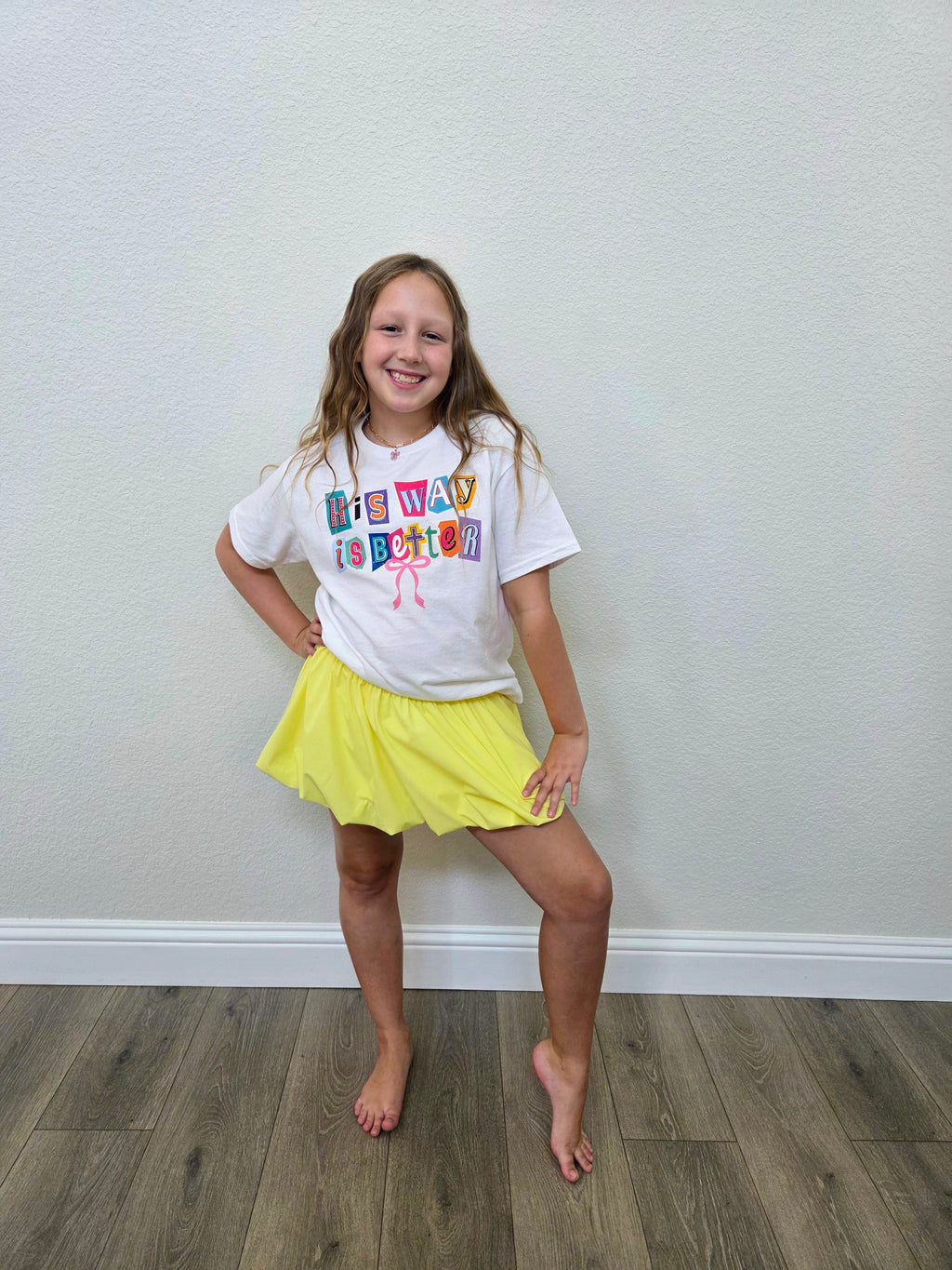 Court Bubble Skirt - Citrine