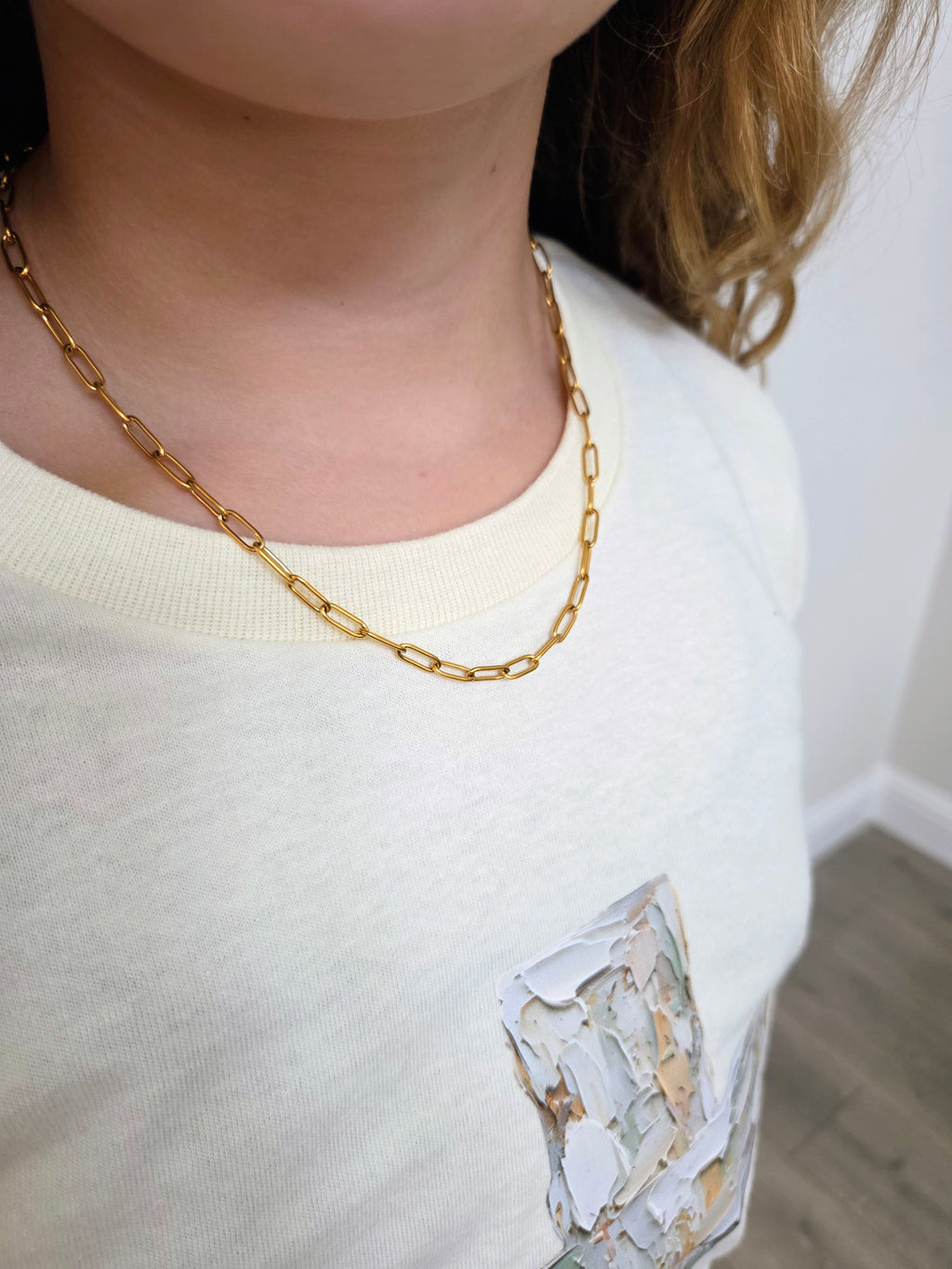 Palmer Paperclip Necklace