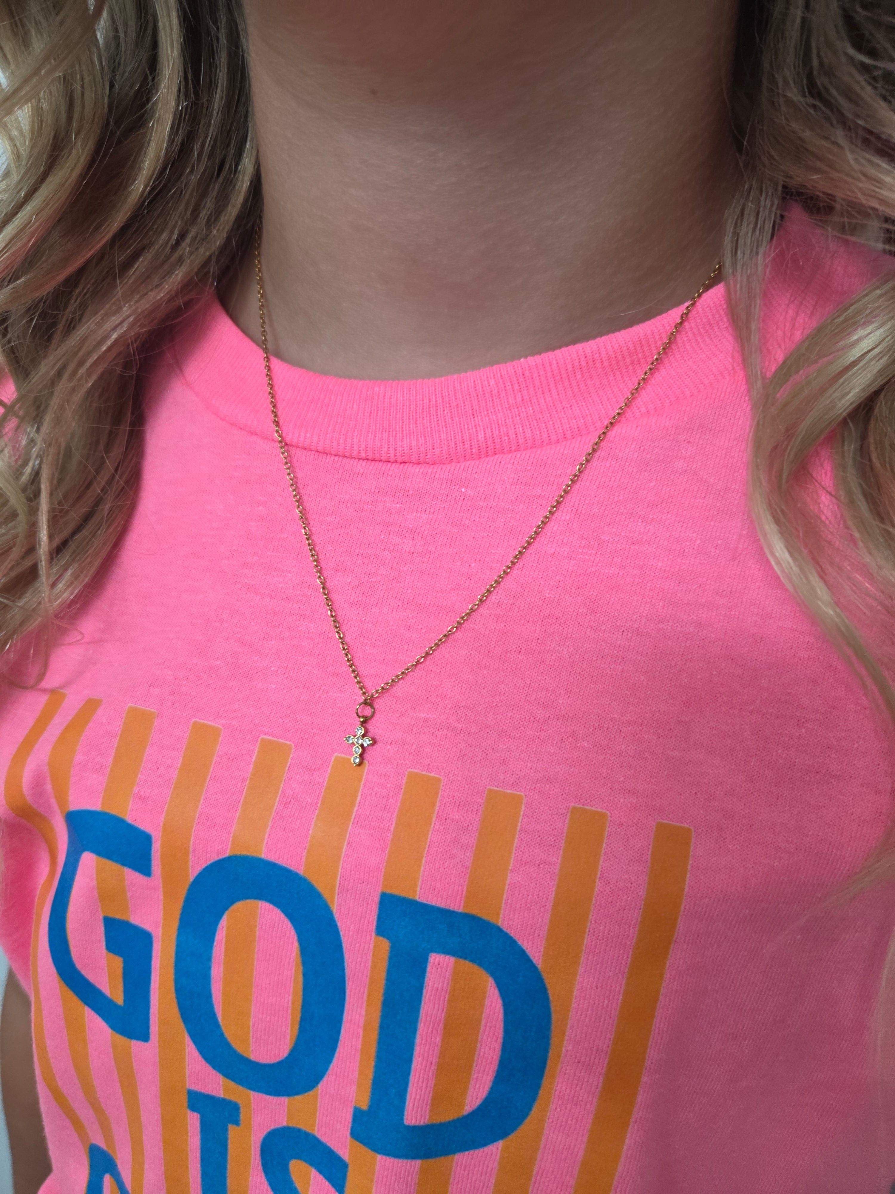 Carly Cross Gold
