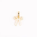 Charm Luxe White Bow