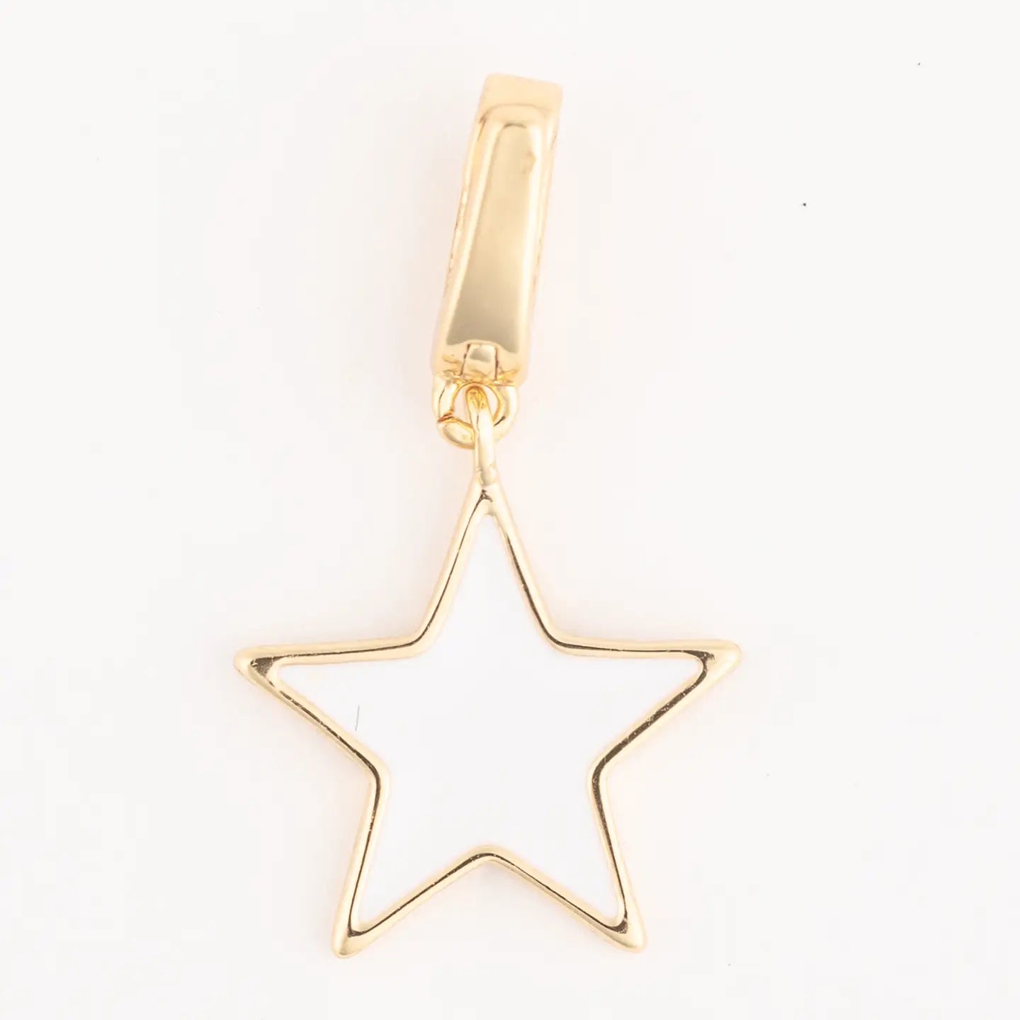 White Star Charm